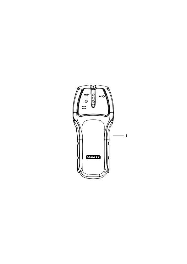 DETECTOR DIGITAL DE LASER STANLEY 0-77-110 Type 1