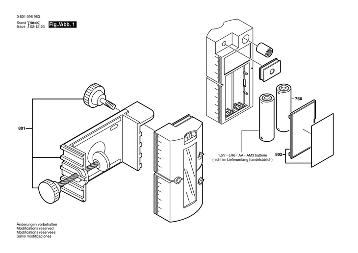 RECEPTOR DE LUMINA  (0601096963)  BLE 100 / 0 V /EU