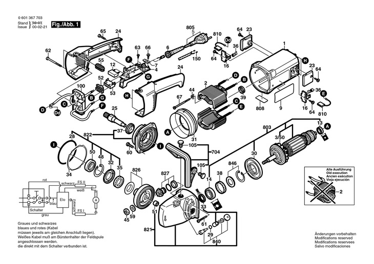 MASINA DE FREZAT CANALE  (0601367703)  GSF 100 A / 230 V /EU