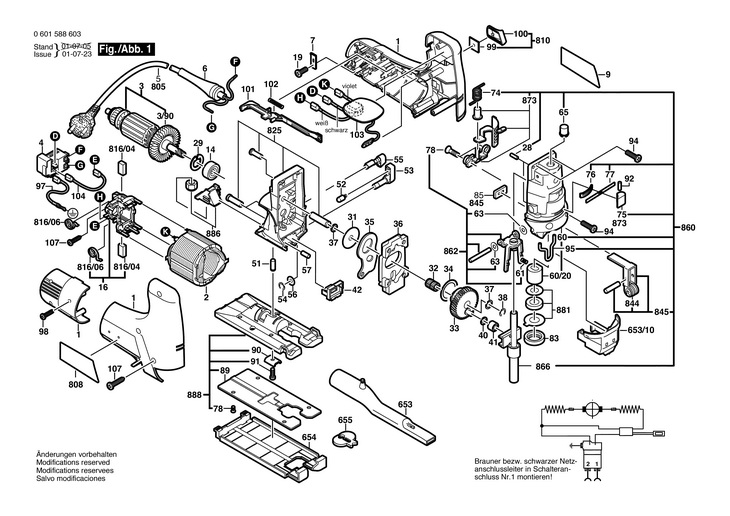 FERASTRAU VERTICAL  (0601588603)  GST 100 CE / 230 V /EU