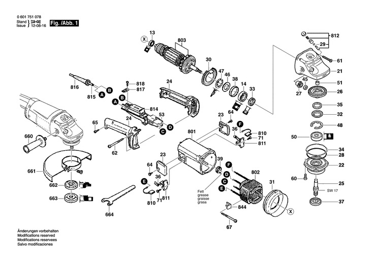 .  (0601751078)  GWS 20180 / 220 V /BR