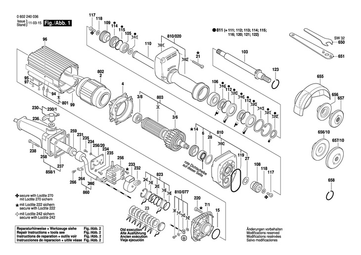 HF POLIZOR DREPT  (0602240036)   / 0 V /