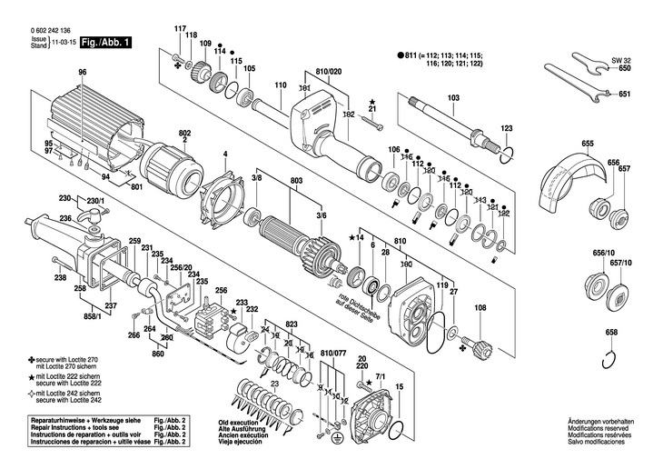 .  (0602242136)  2 242 / 0 V 
/