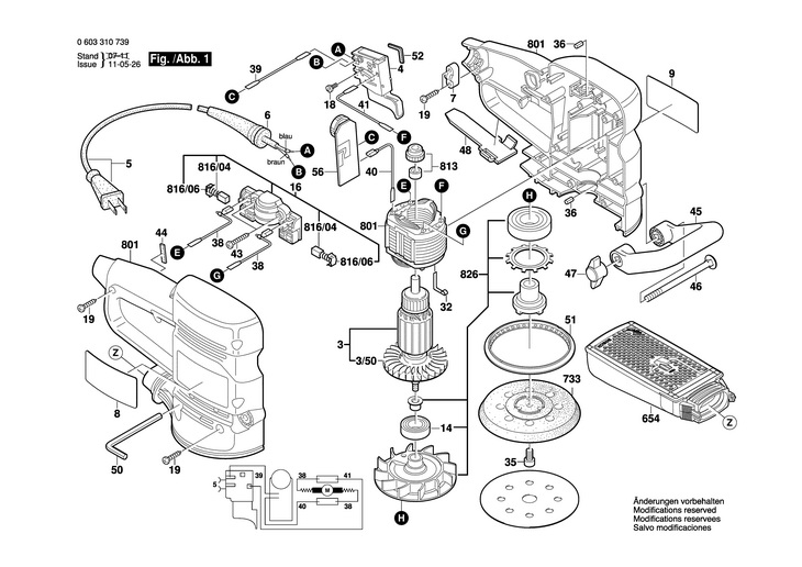 SLEFUITOR CU EXCENTRIC  (0603310739)  3107DVS / 115 V /USA
