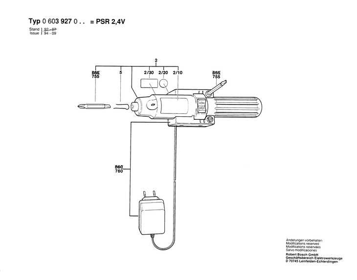 MASINA DE INSURUBAT/GAURIT CU ACUMULATOR  (0603927003)  PSR 2,4V / 2.4 V /EU
