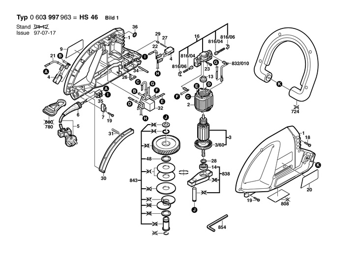 FOARFECE DE TUNS GARD VIU  (0603997963)  HS 46 / 230 V /EU