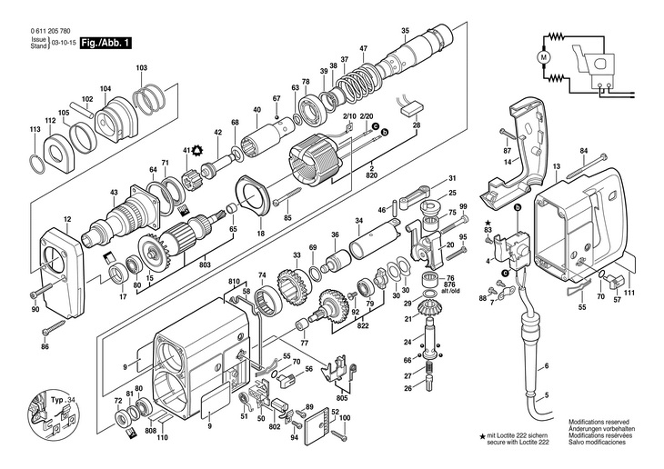 .  (0611205780)  3402 / 100 V /J