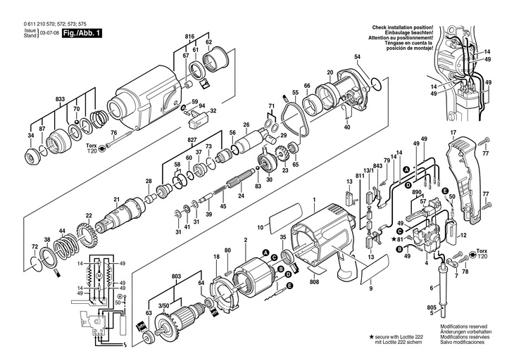 CIOCAN SPIT321 (GW)  0 611 210 570  321 / 230 V /EU