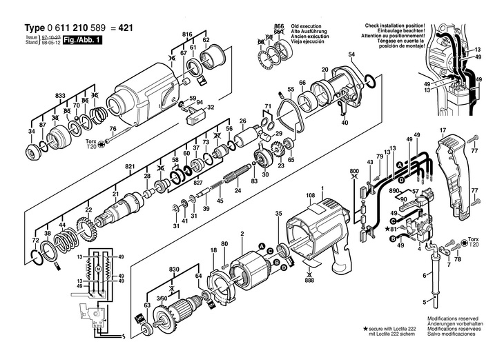 CIOCAN RAMSET421 (GW)  0 611 210 589  421 / 115 V /USA