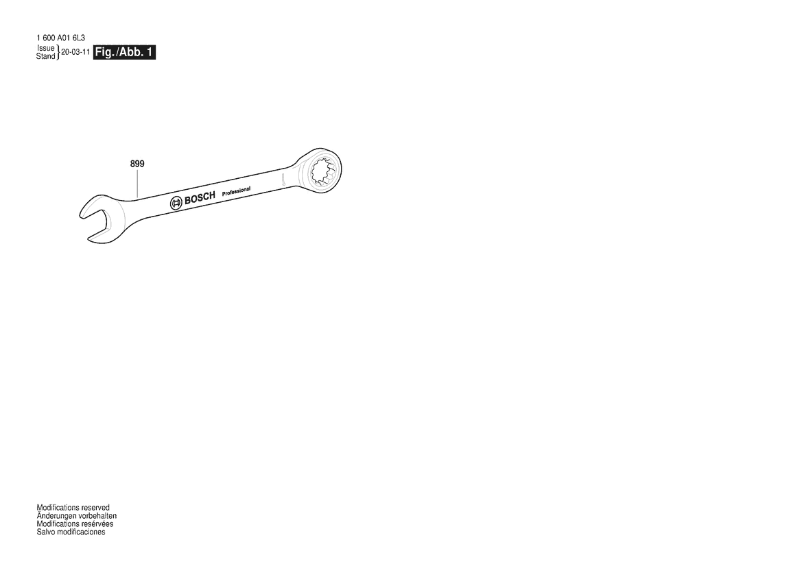 CHEIE DE COMBINARE PRO Spanner 14 mm