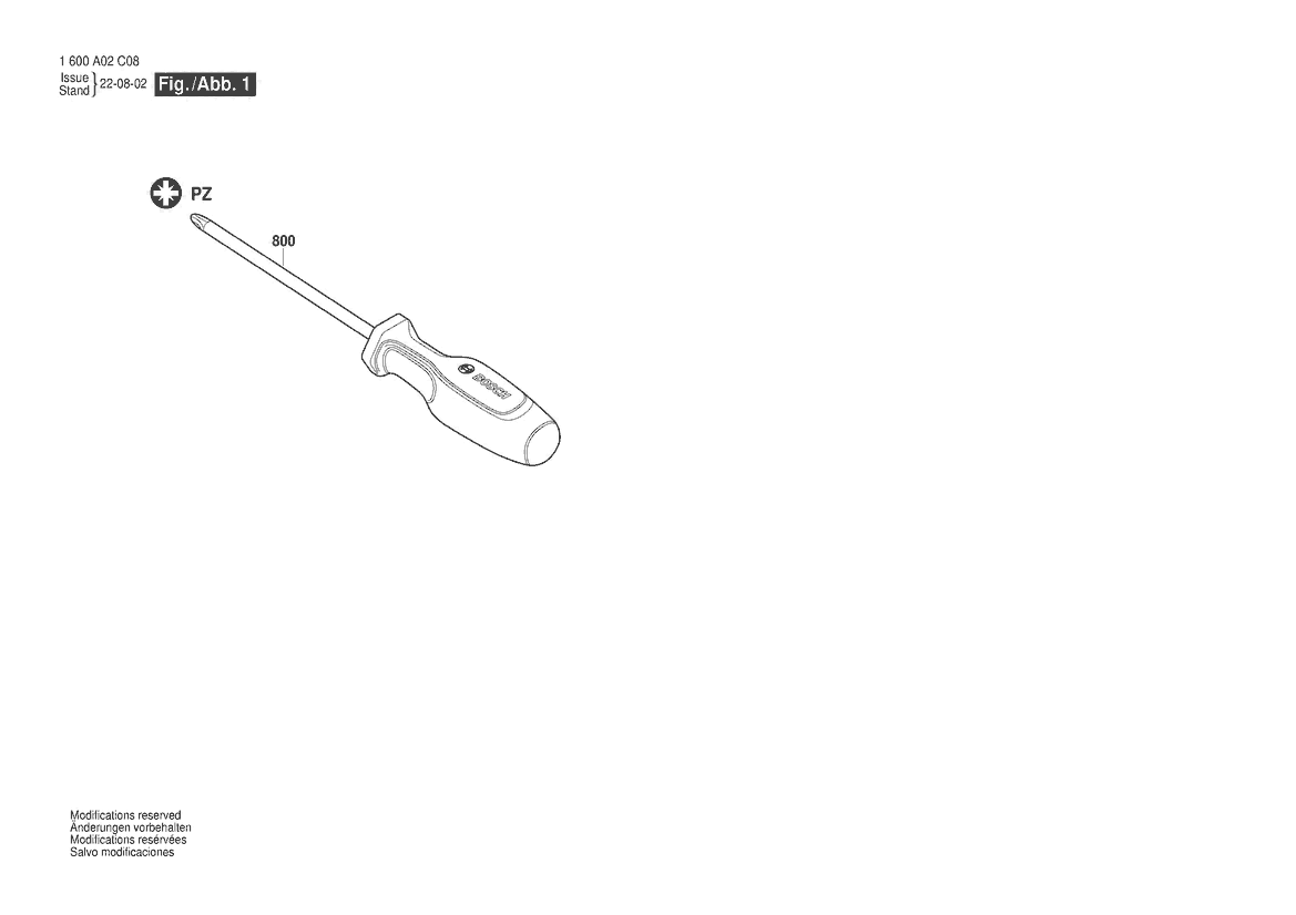 SURUBELNITA Screwdriver PZ1 x 10 EU