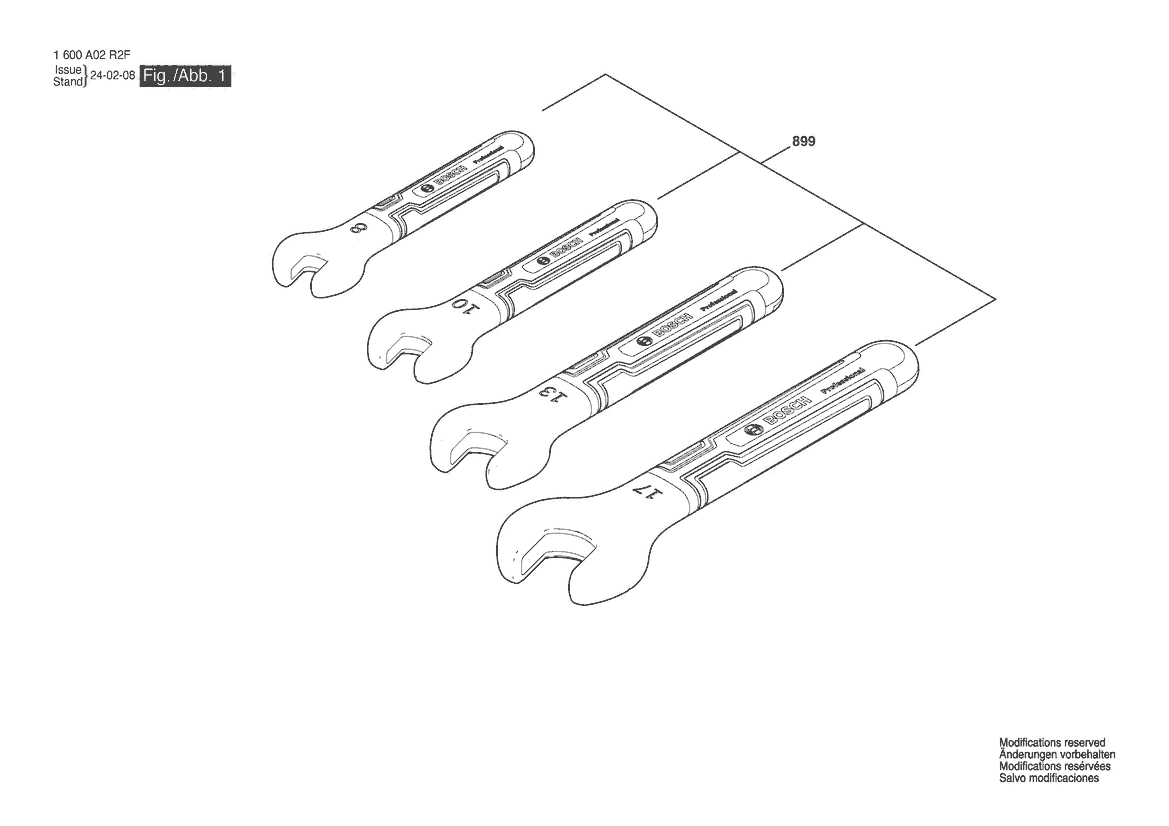 CHEIE FIXA VDE Spanner 10mm UNI