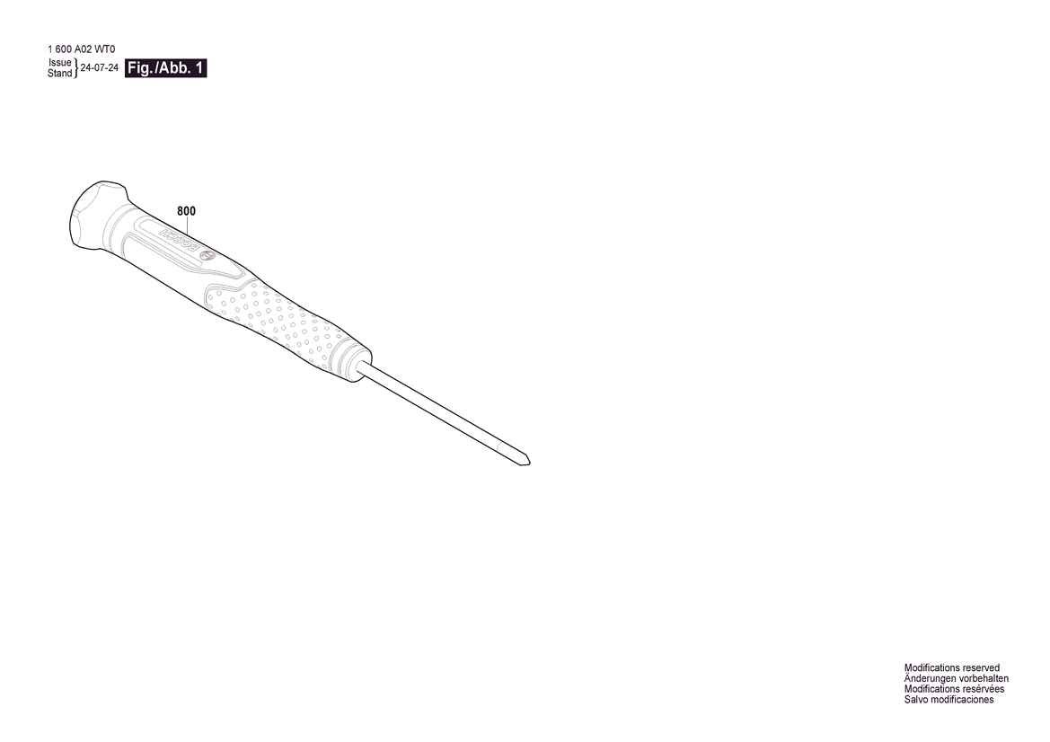 SURUBELNITA Precision screwdriver T9 x 60 UNI