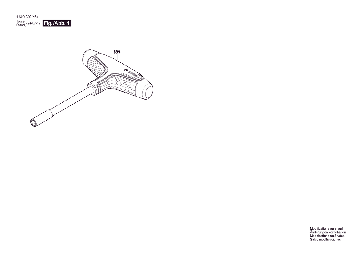 SURUBELNITA T-handle Universal S EU
