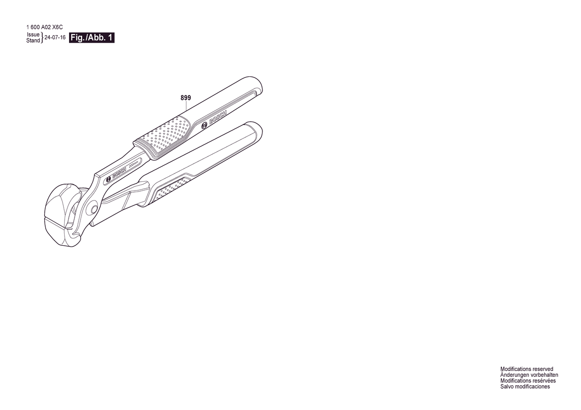 CLESTE Carpenters pincers 2 EU