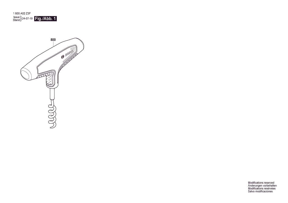DESFACATOR Corkscrew UNI