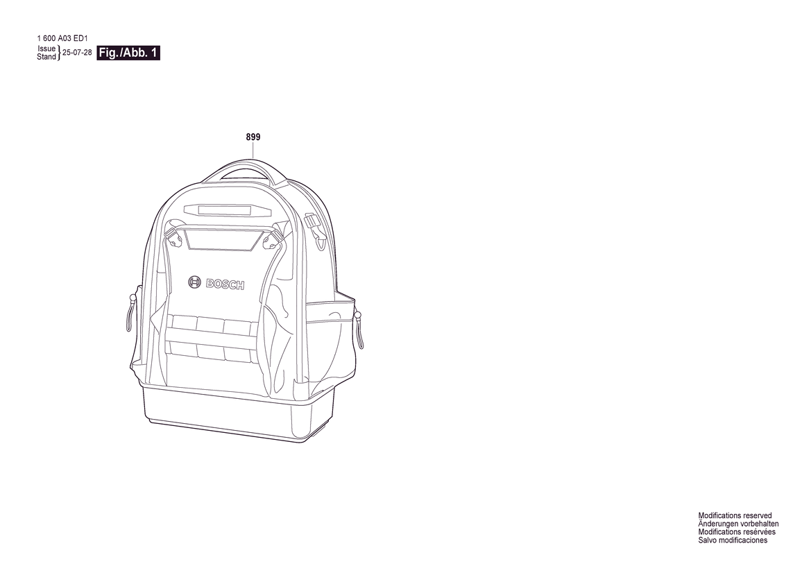 CUTIE DE TRANSPORT L-BOXX Contractor Backpack BR 220V