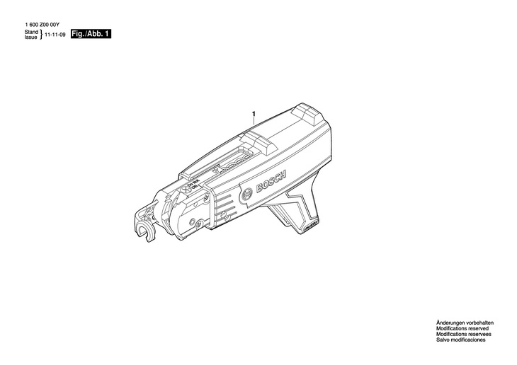 MAGAZIE  (1600Z0000Y)  MA 55 / 0 V /