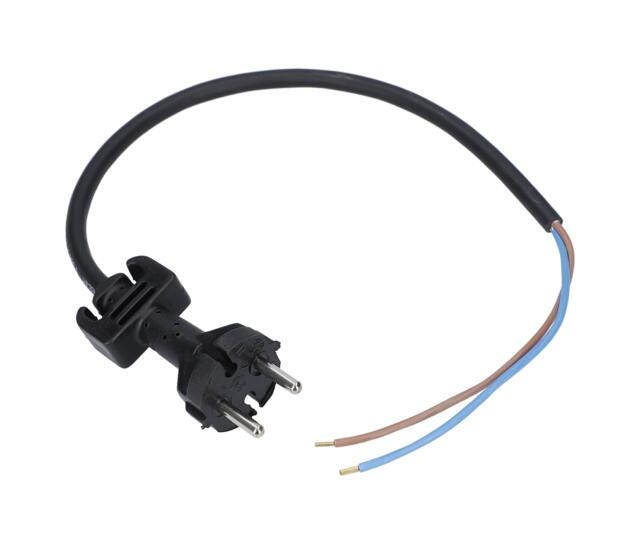 CONDUCTOR DE RETEA EU 230V 0,55m 2 x 1,0mm H07 RN-F