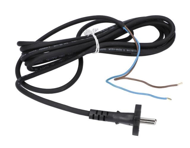 CONDUCTOR DE RETEA EU 230V 4,15m 2 x 1,0mm H05 RN-F