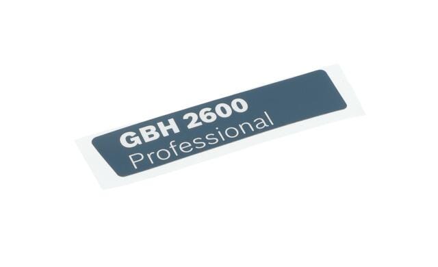 PLACUTA CU EMBLEMA FIRMEI GBH 2600