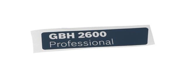 PLACUTA CU EMBLEMA FIRMEI GBH 2600