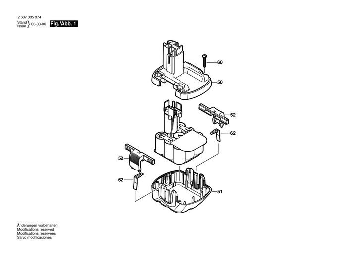 ACUMULATOR  (2607335374)   / 12 V /