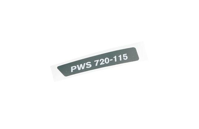 PLACUTA CU EMBLEMA FIRMEI PWS 720-115