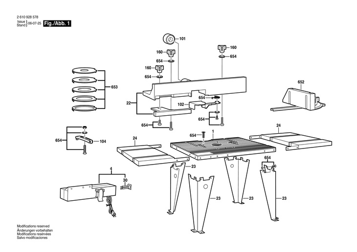 MASA DE FREZAT  (2610928578)  RAS450 / 0 V /