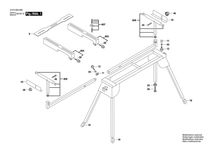 Stativ  (2610956980)  3300MS / 0 V /