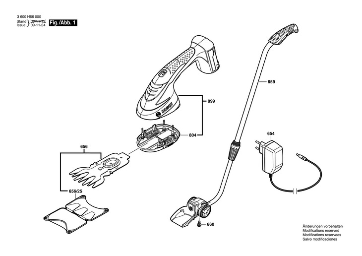 FOARFECE TAIAT IARBA ACU  (3600H56000)  AGS 7.2 LI / 7.2 V /EU
