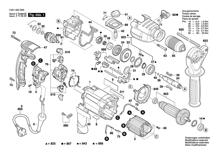 MASINA DE GAURIT PERCUTIE  (3601A9CB00)  BIDS1 / 230 V /EU