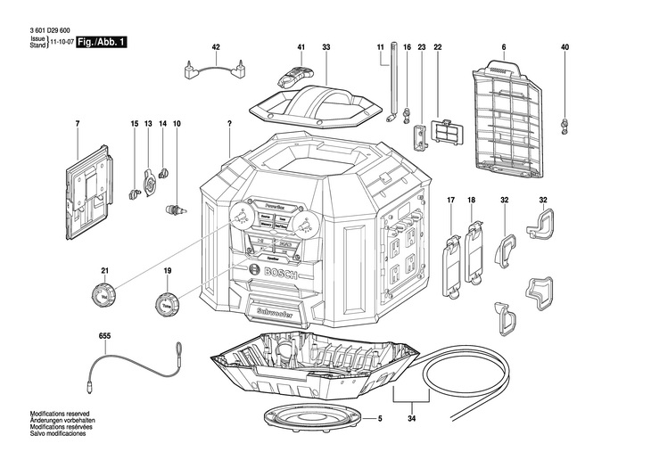 CUTIE RADIO  (3601D29600)  GML 50 / 230 V /EU