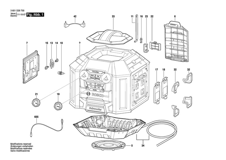 CUTIE RADIO  (3601D29700)  GML 20 / 230 V /EU
