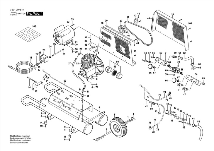 .  (3601D90E10)  CET815W / 120 V /USA