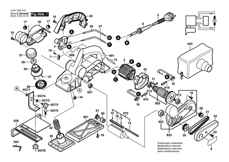 RINDEA MANUALA  (3601E94210)  PL1682 / 230 V /USA