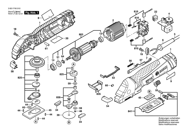 .  (3601F40010)  1640 VS / 120 V /USA