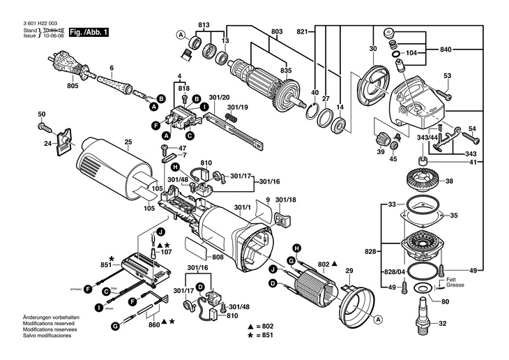 POLIZOR UNGHIULAR  (3601H22003)  GWS 1100 / 230 V /D