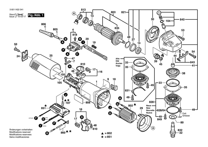 POLIZOR UNGHIULAR  (3601H22041)  GWS 1200 C / 240 V /AUS