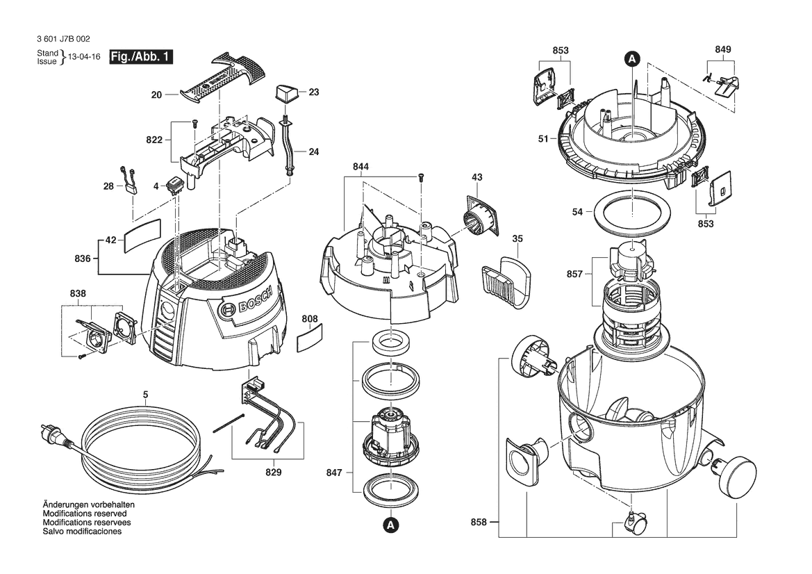 ASPIRATOR UNIVERSAL GAS 20 L SFC 230 V