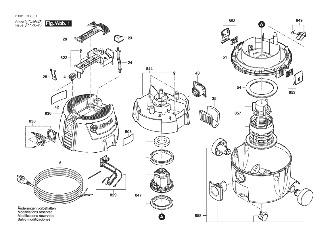 ASPIRATOR UNIVERSAL GAS 1200 L 230 V RU