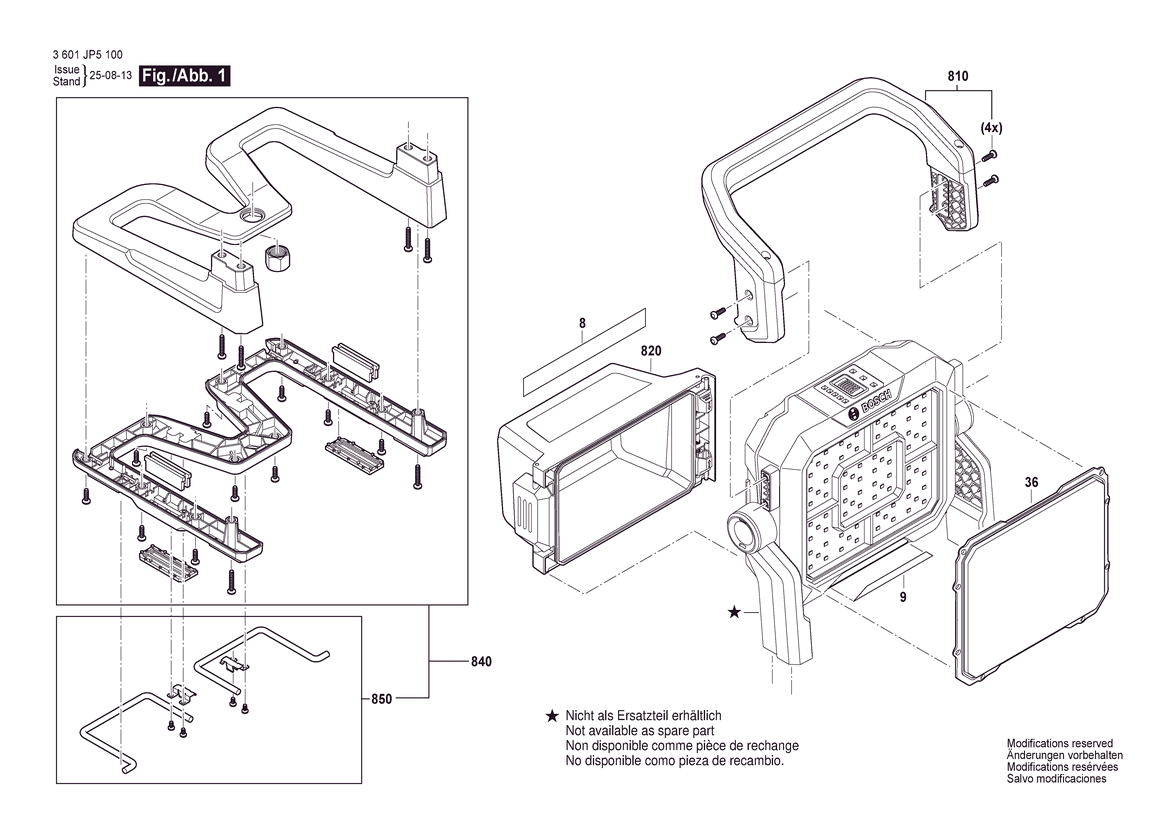 LAMPA CU ACUMULATOR GLI18V-5000 18 V USA, CA