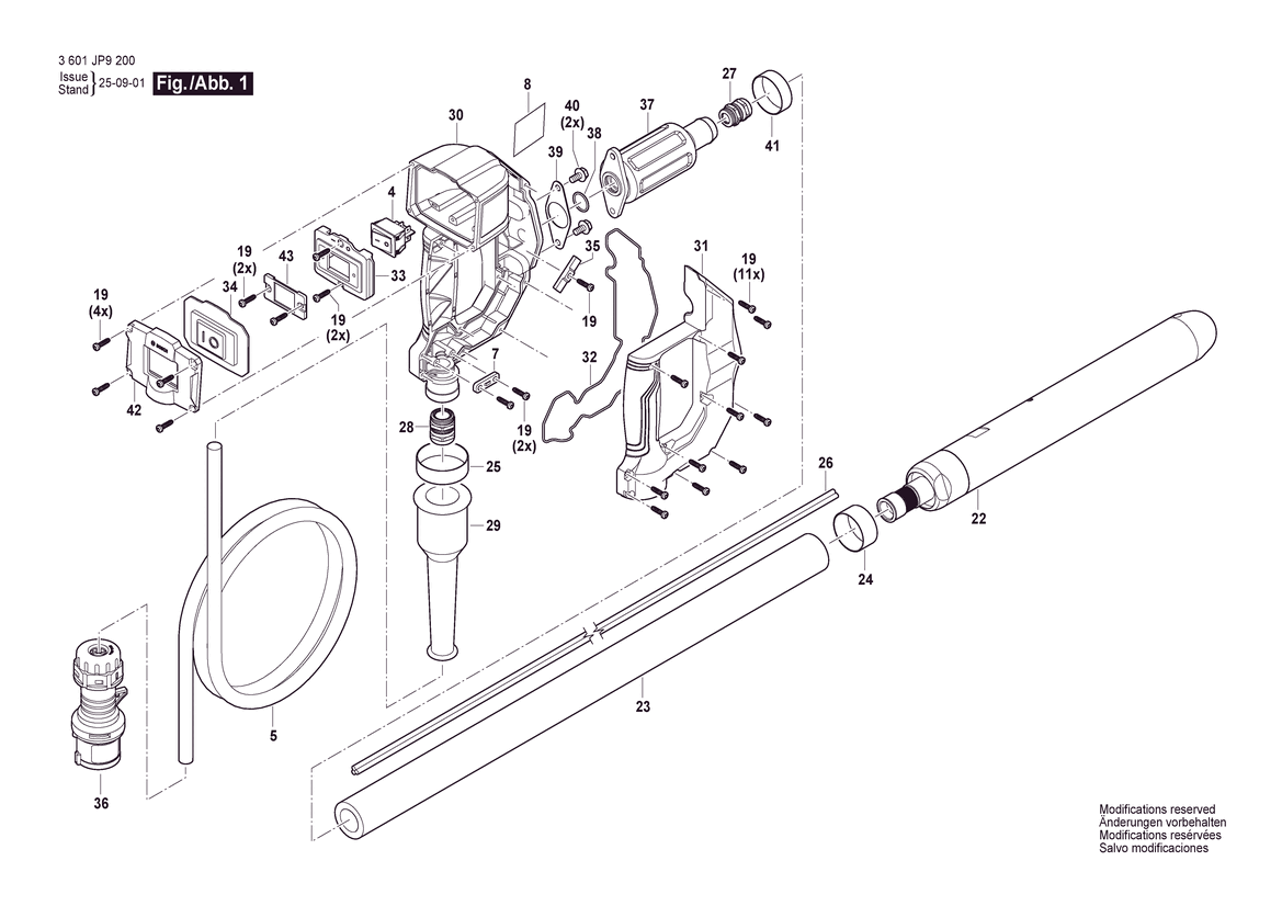 VIBRATOR INTERIOR HF GDI50-65D 18 V EU