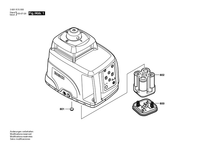 NIVELA CU LASER  (3601K15000)  BL 200 GC / 0 V /EU