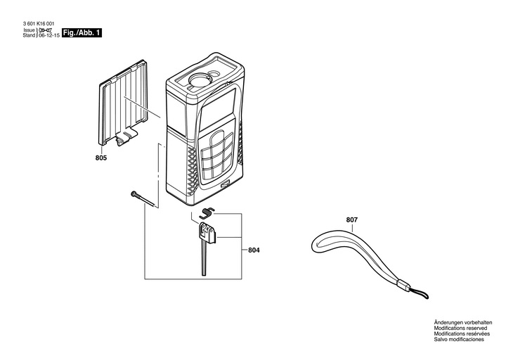 TELEMETRU  (3601K16001)  BLM 50 / 0 V /EU