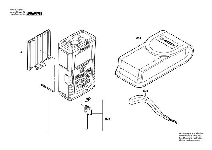 TELEMETRU  (3601K16609)  DLE 70 / 0 V /EU