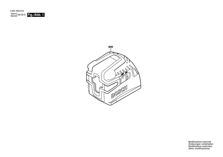 NIVELA CU LASER  (3601K63610)  GLL210 / 0 V /USA