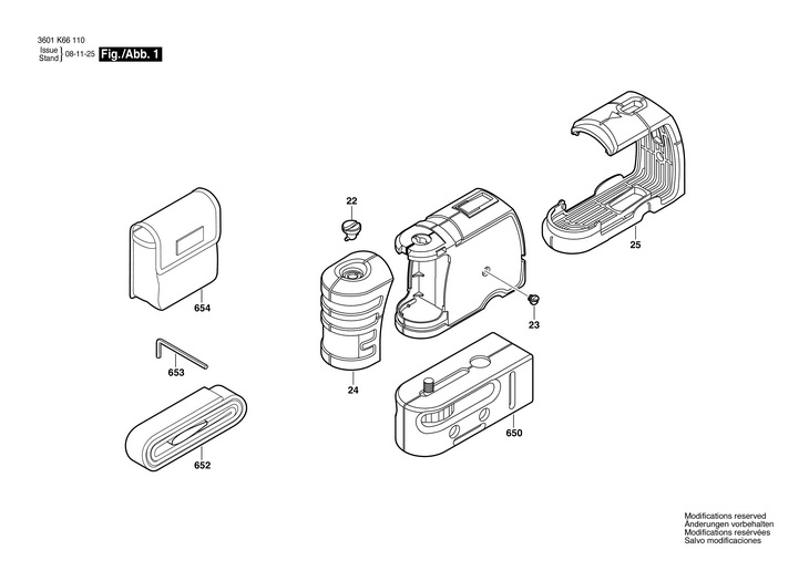 NIVELA CU LASER  (3601K66110)  GPL 3 / 0 V /USA