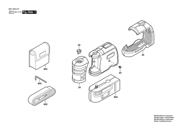NIVELA CU LASER  (3601K66210)  GPL 5 / 0 V /USA