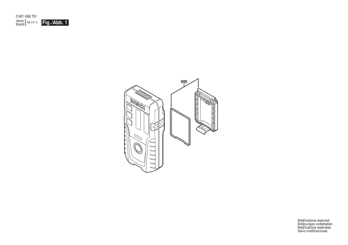 RECEPTOR LASER LASER DETECTOR LR1G EU